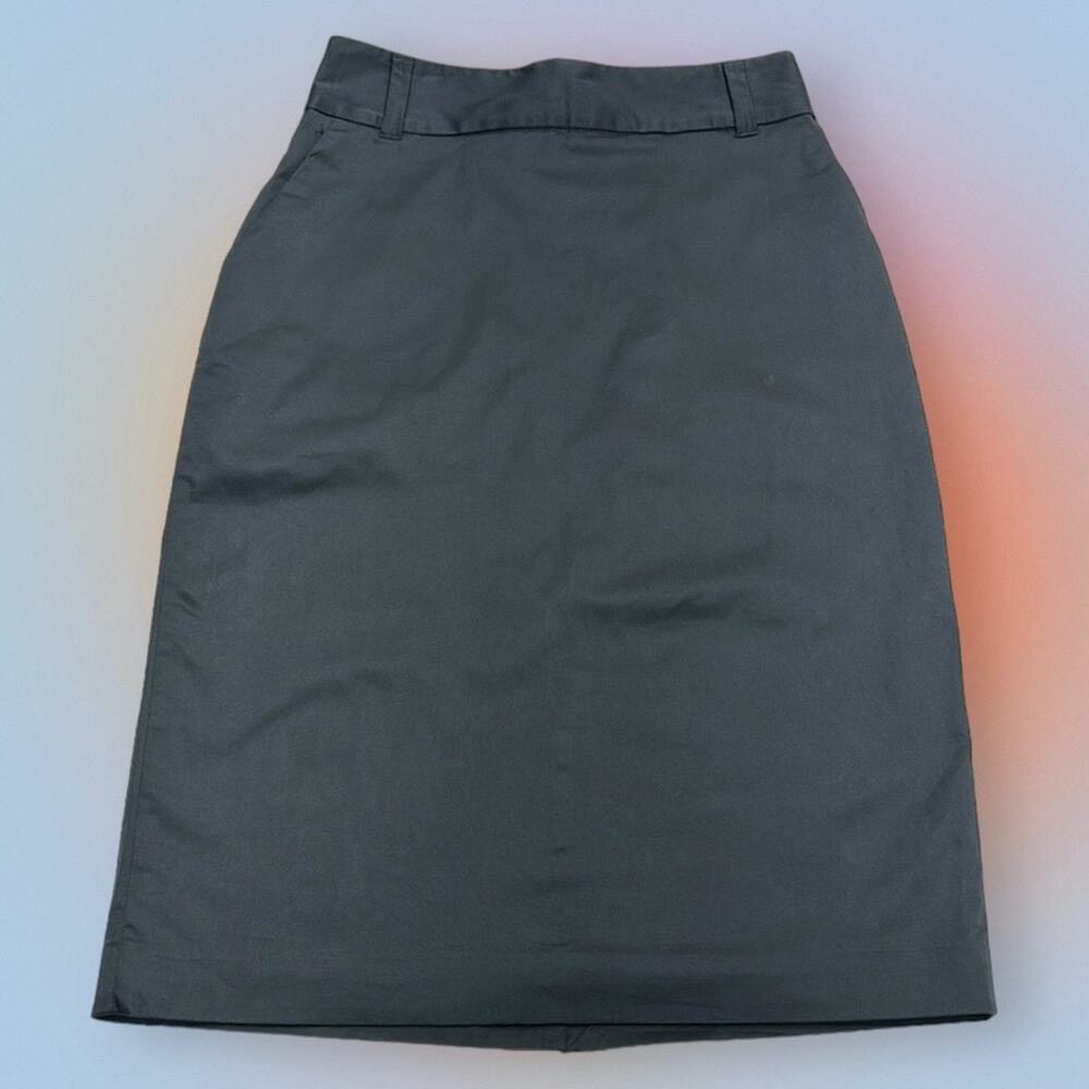 BANANA REPUBLIC Women’s 6 Black Cotton Skirt